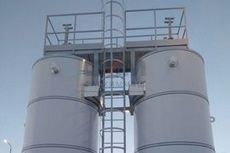 Технологические системы АГЗС с вертикальным размещением резервуаров
